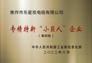國家級專精特新小巨人企業(yè)